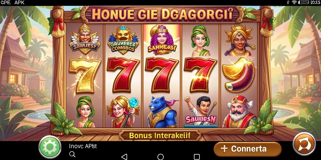 Tantangan level yang semakin menarik setiap kali bermain.