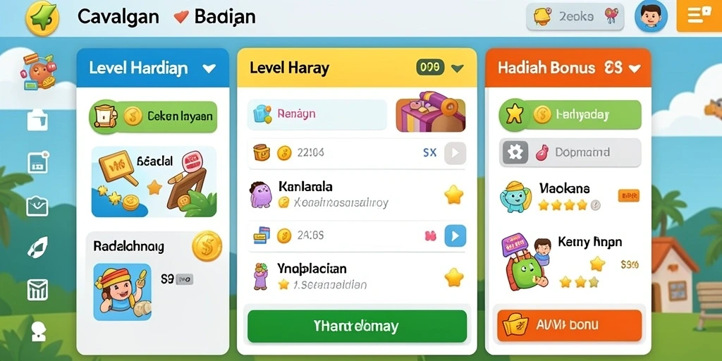 Grafis cerah dan animasi yang memukau.