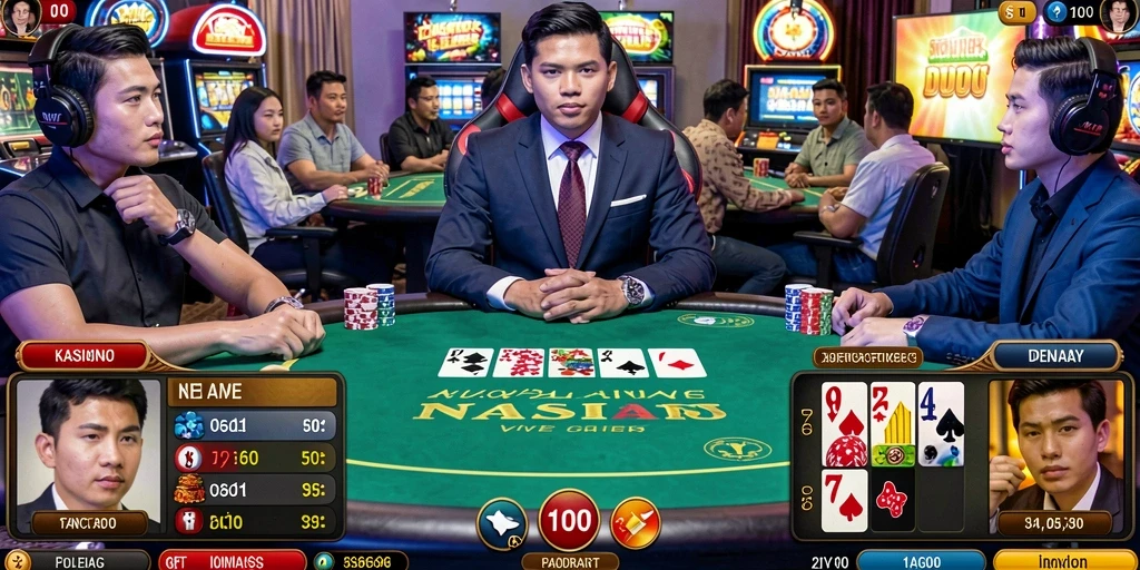 Tangkapan layar memperlihatkan fitur multiplayer yang seru.