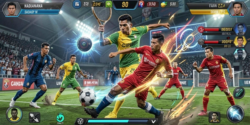 Level yang menantang dan beragam untuk dijelajahi.