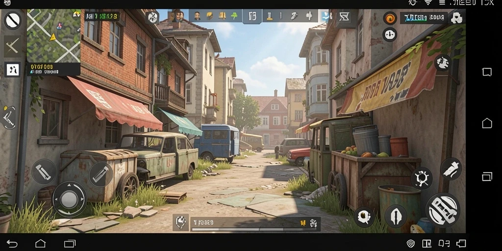 Fitur multiplayer yang memungkinkan bersaing dengan teman.