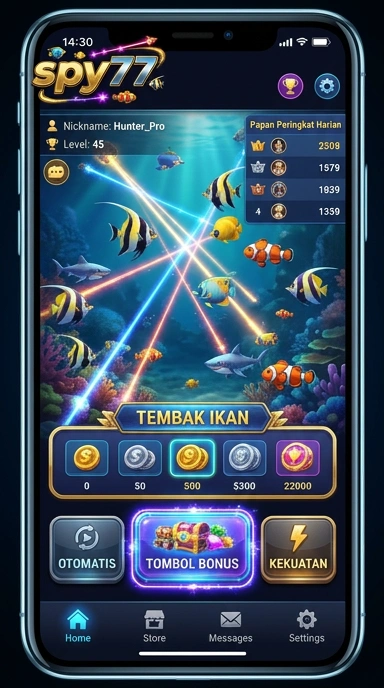 spy77 — menu pengaturan